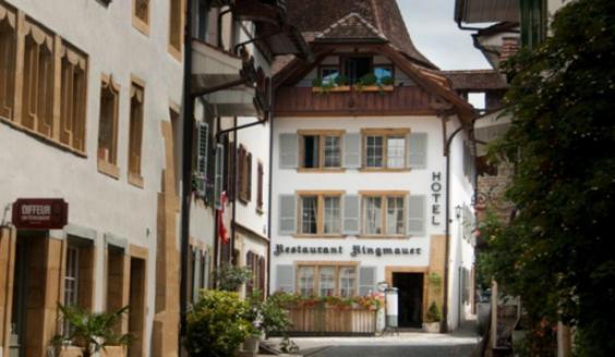 Ringmauer Hotell Murten Exteriör bild