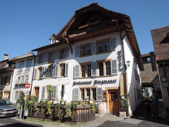 Ringmauer Hotell Murten Exteriör bild